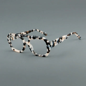 Phil Retro Rectangle Acetate Glasses Frame